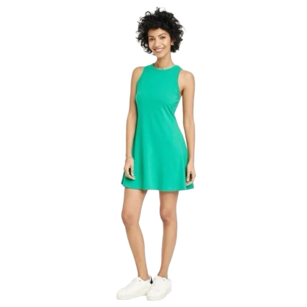 a new day Vibrant Green Mini Dress